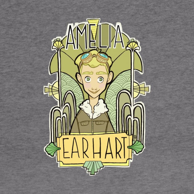 AMELIA EARHART by art_of_b